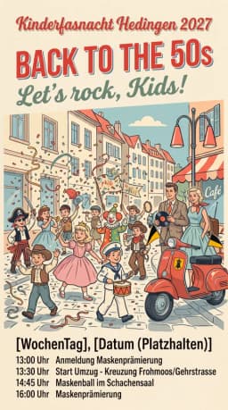 50er Umzug Hedingen